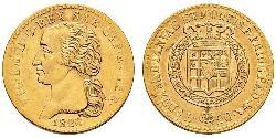 20 Lira Kingdom of Sardinia (1324 - 1861) Gold Victor Emmanuel I of Sardinia