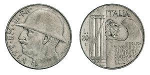 20 Лира Kingdom of Italy (1861-1946)  Виктор Эммануил III (1869 - 1947)