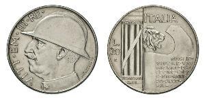 20 Лира Kingdom of Italy (1861-1946)  Виктор Эммануил III (1869 - 1947)