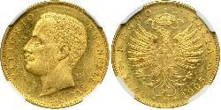 20 Лира Kingdom of Italy (1861-1946) Золото Виктор Эммануил III (1869 - 1947)