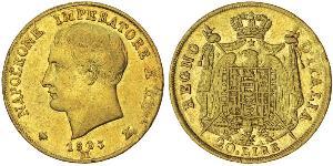 20 Лира Королевство Италия (наполеоновское) (1805–1814) Золото Наполеон I(1769 - 1821)