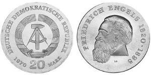 20 Марка Німецька Демократична Республіка (1949-1990)  