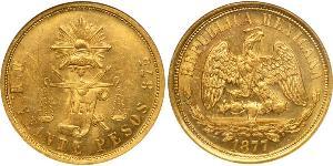 20 Песо Мексиканські Сполучені Штати (1867 - ) Золото 