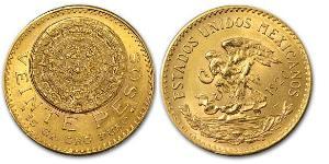 20 Песо Соединённые Штаты Мексики (1867 - ) Золото 