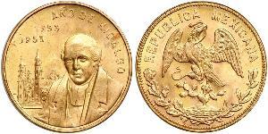 20 Песо Соединённые Штаты Мексики (1867 - ) Золото Miguel Hidalgo