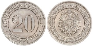 20 Пфенниг Германская империя (1871-1918)  