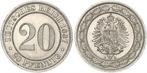 20 Пфенниг Германская империя (1871-1918)  