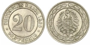 20 Пфеніг Німецька імперія (1871-1918)  