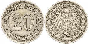 20 Пфеніг Німецька імперія (1871-1918)  