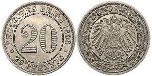 20 Пфеніг Німецька імперія (1871-1918)  