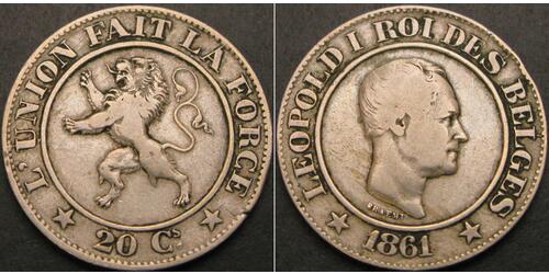 20 Сантим Бельгия  