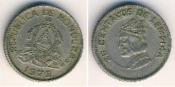 20 Centavo Honduras (1821 - ) Copper/Nickel 