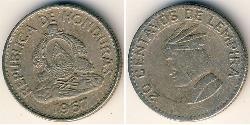20 Centavo Honduras (1821 - ) Copper/Nickel 