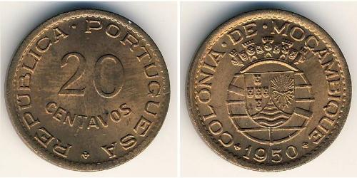 20 Сентаво Мозамбик (1975 - ) Бронза 