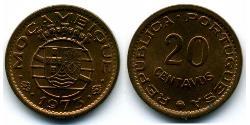 20 Сентаво Мозамбік (1975 - ) Бронза 