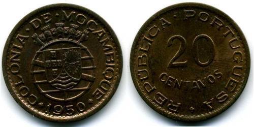 20 Сентаво Мозамбік (1975 - ) Бронза 