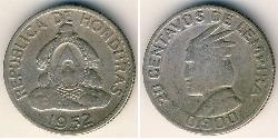 20 Сентаво Гондурас (1821 - ) Серебро 