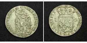 20 Стівер / 1 Гульден Королівство Нідерланди (1815 - ) Срібло 