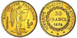 20 Франк Третья французская республика (1870-1940)  Золото 