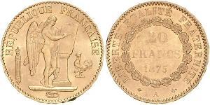 20 Франк Третя французька республіка (1870-1940)  Золото 