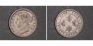 20 Цент Гонконг Серебро Виктория (1819 - 1901)