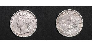20 Цент Гонконг Срібло Вікторія (1819 - 1901)