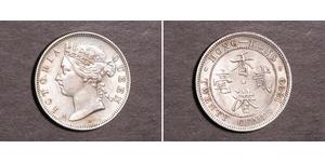 20 Цент Гонконг Срібло Вікторія (1819 - 1901)