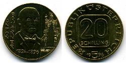 20 Shilling Republic of Austria (1955 - ) Copper/Aluminium/Nickel 