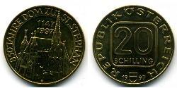 20 Шиллинг Австрийская Республика(1955 - ) Алюминий/Никель/Медь 