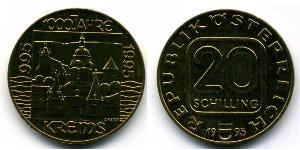 20 Шиллинг Австрийская Республика(1955 - ) Алюминий/Никель/Медь 