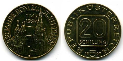 20 Шиллинг Австрийская Республика(1955 - ) Алюминий/Никель/Медь 