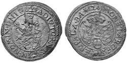24 Kreuzer Ducato di Baviera (907 - 1623) Argento Massimiliano I di Baviera (elettore)(1573 – 1651)