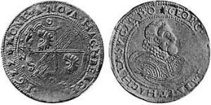 24 Kreuzer Margraviato di Baden-Durlach (1535 - 1771) Argento 