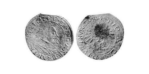 24 Kreuzer Principato di Ansbach (1398–1792) Argento Gioacchino Ernesto di Brandeburgo-Ansbach(1583 – 1625)