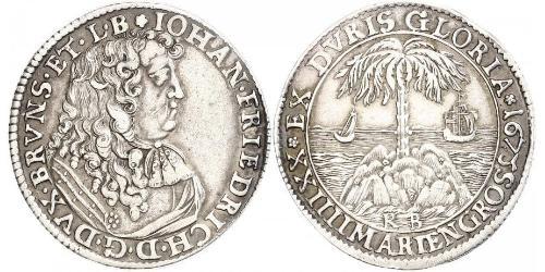 24 Mariengroschen Saint-Empire romain germanique (962-1806) Argent Jean-Frédéric de Brunswick-Calenberg