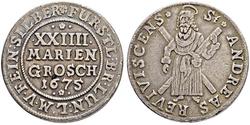 24 Mariengroschen States of Germany Argent 