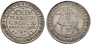 24 Mariengroschen Saint-Empire romain germanique (962-1806) / States of Germany Argent 