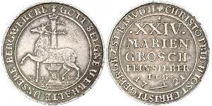 24 Mariengroschen Saint-Empire romain germanique (962-1806) / States of Germany Argent 