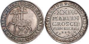 24 Mariengroschen Saint-Empire romain germanique (962-1806) / States of Germany Argent 