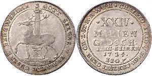 24 Mariengroschen Saint-Empire romain germanique (962-1806) / States of Germany Argent 