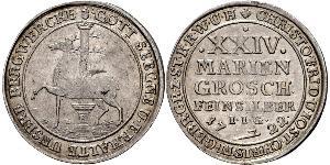 24 Mariengroschen Saint-Empire romain germanique (962-1806) / States of Germany Argent 