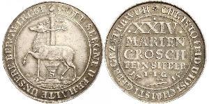 24 Mariengroschen Saint-Empire romain germanique (962-1806) / States of Germany Argent 