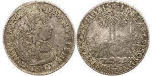 24 Mariengroschen Sacro Imperio Romano (962-1806) Plata Juan Federico de Brunswick-Luneburgo