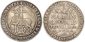 24 Mariengroschen Sacro Imperio Romano (962-1806) / States of Germany Plata 