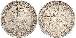 24 Mariengroschen Sacro Imperio Romano (962-1806) / States of Germany Plata 