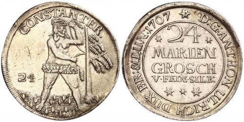 24 Mariengroschen 联邦州 (德国) 銀 