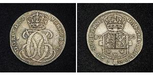 24 Skilling Dänemark Silber Christian VI. (Dänemark und Norwegen) (1699 - 1746)