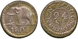 24 Stiver Sri Lanka (1948 - ) Argento 