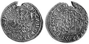24 Крейцер Ансбах (1398–1792) Срібло Joachim Ernst, Margrave of Brandenburg-Ansbach (1583 – 1625)
