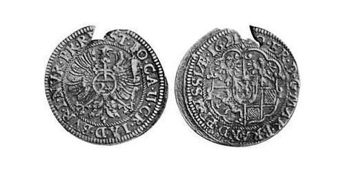 24 Крейцер Ансбах (1398–1792) Срібло Joachim Ernst, Margrave of Brandenburg-Ansbach (1583 – 1625)